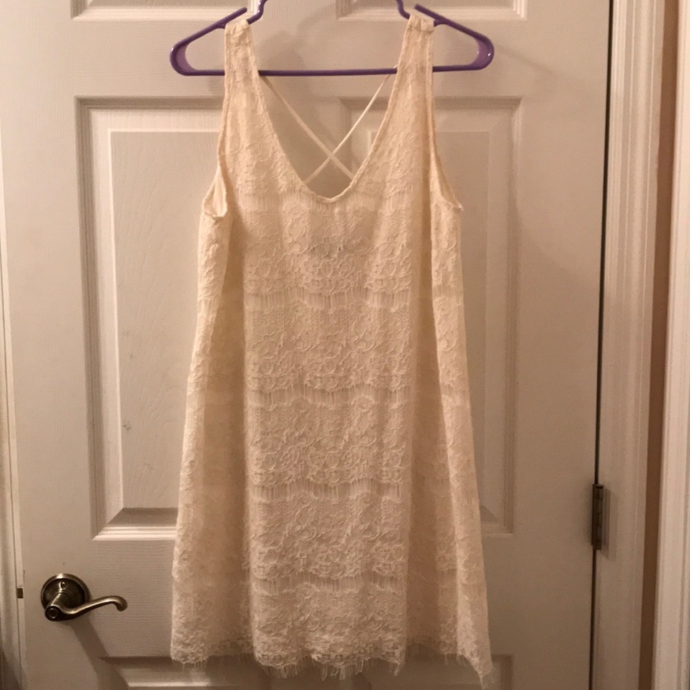 White Lace Dress